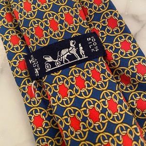 Hermès Mandala Print Silk Tie